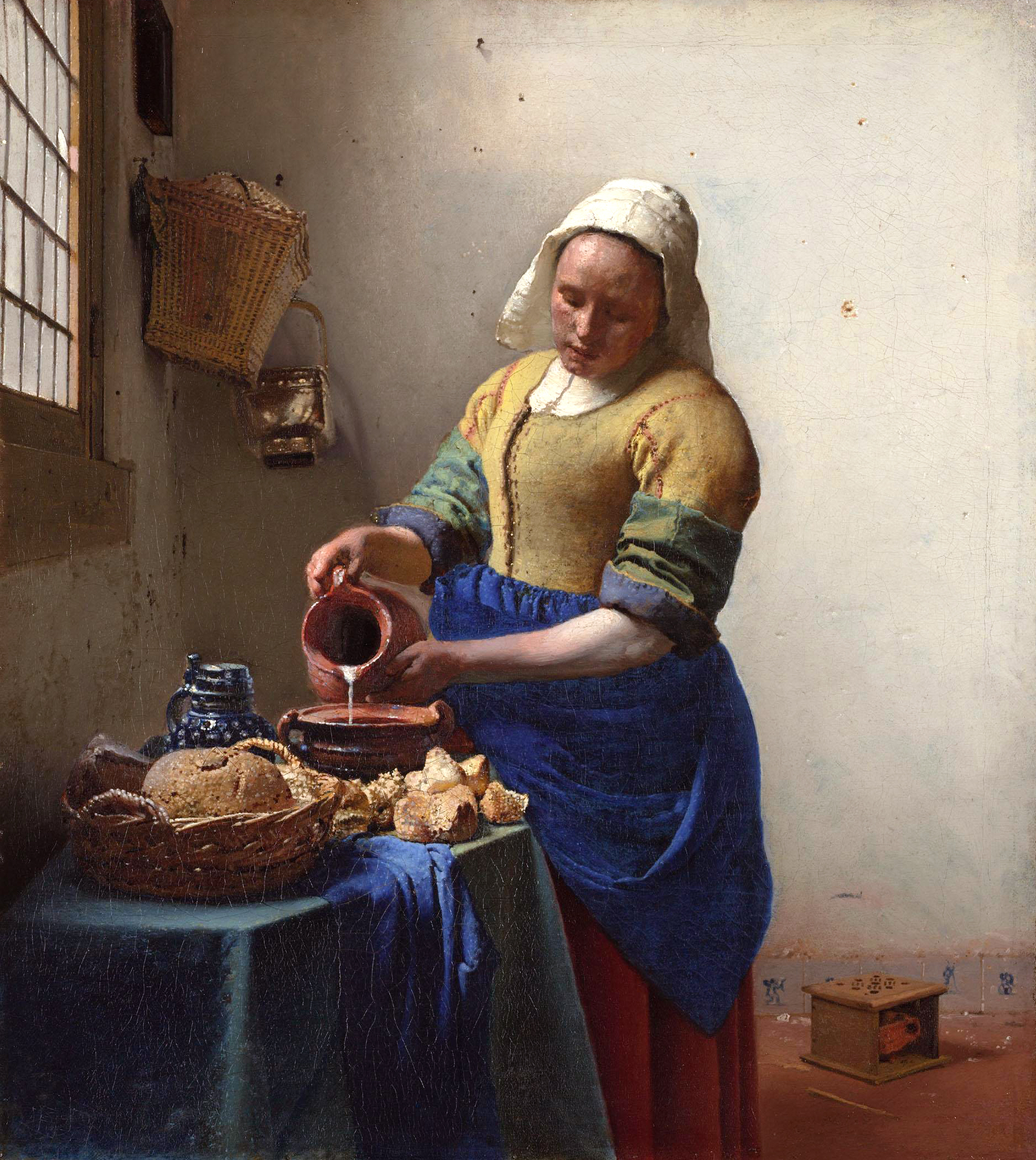 Vermeer, La Lechera
