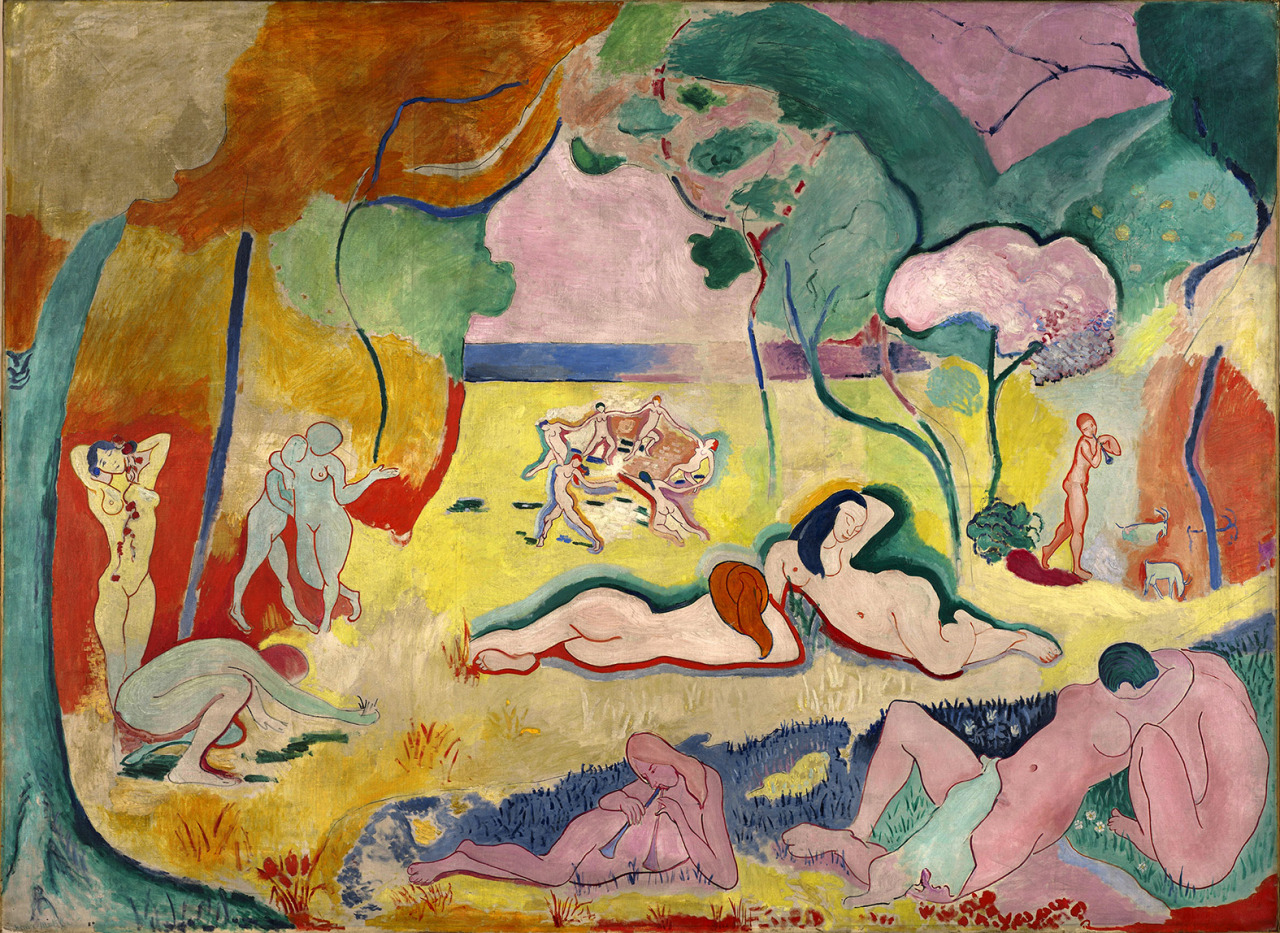 Henri Matisse, "La alegría de vivir". Óleo sobre tela, 1906 - Departamento  de Educación Departamento de Educación